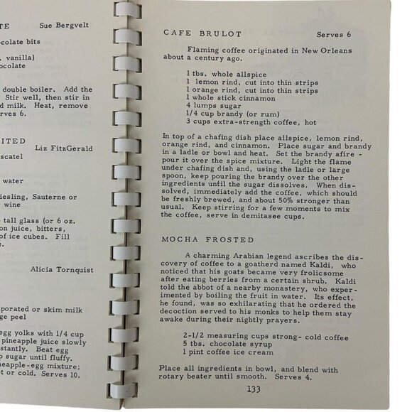 Sunset Beach CA Whats Cooking with Las Damas Cookbook 211 Recipes Vintage 1963 - Picture 9 of 11